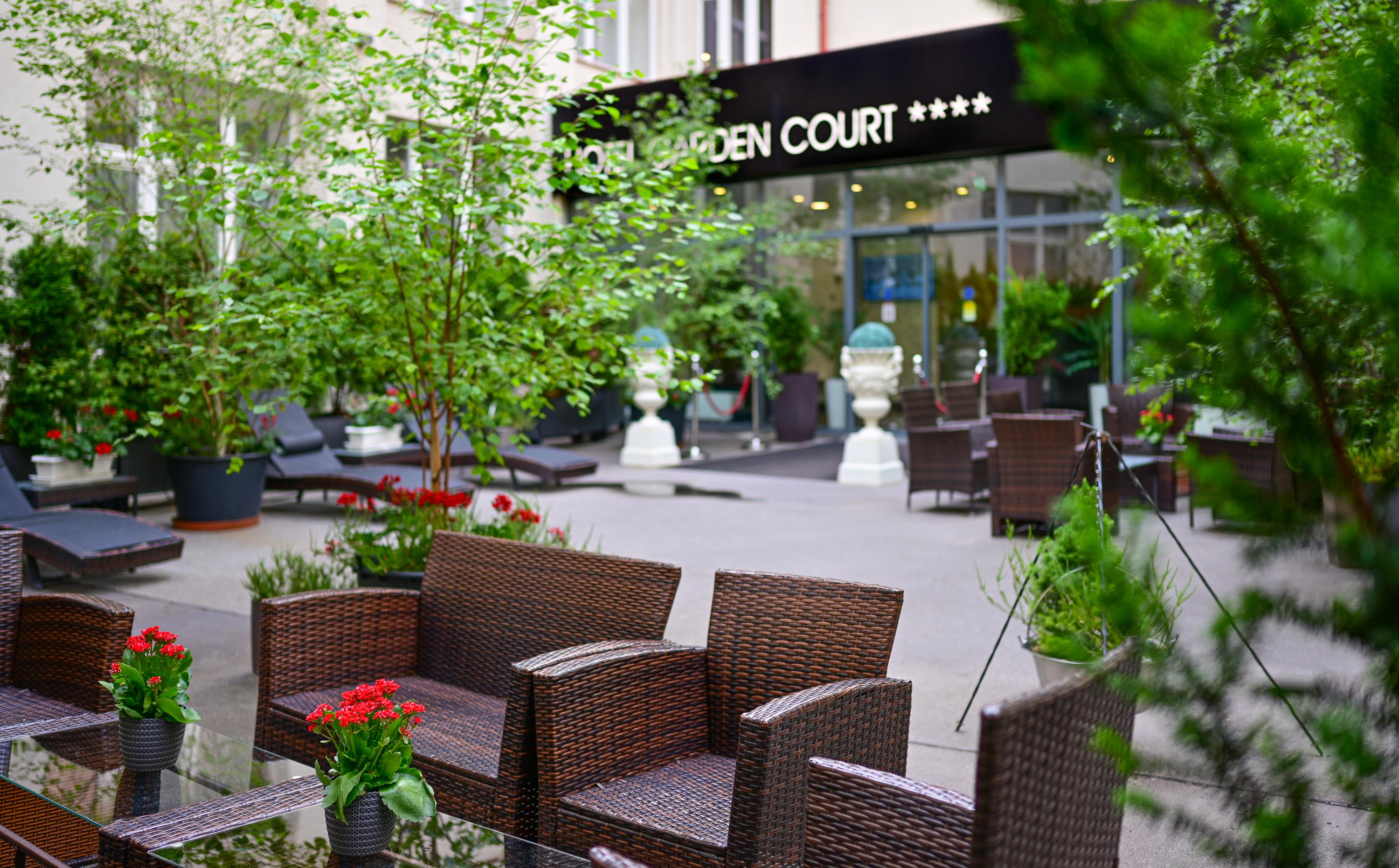 Hotel Garden Court Praga Esterno foto