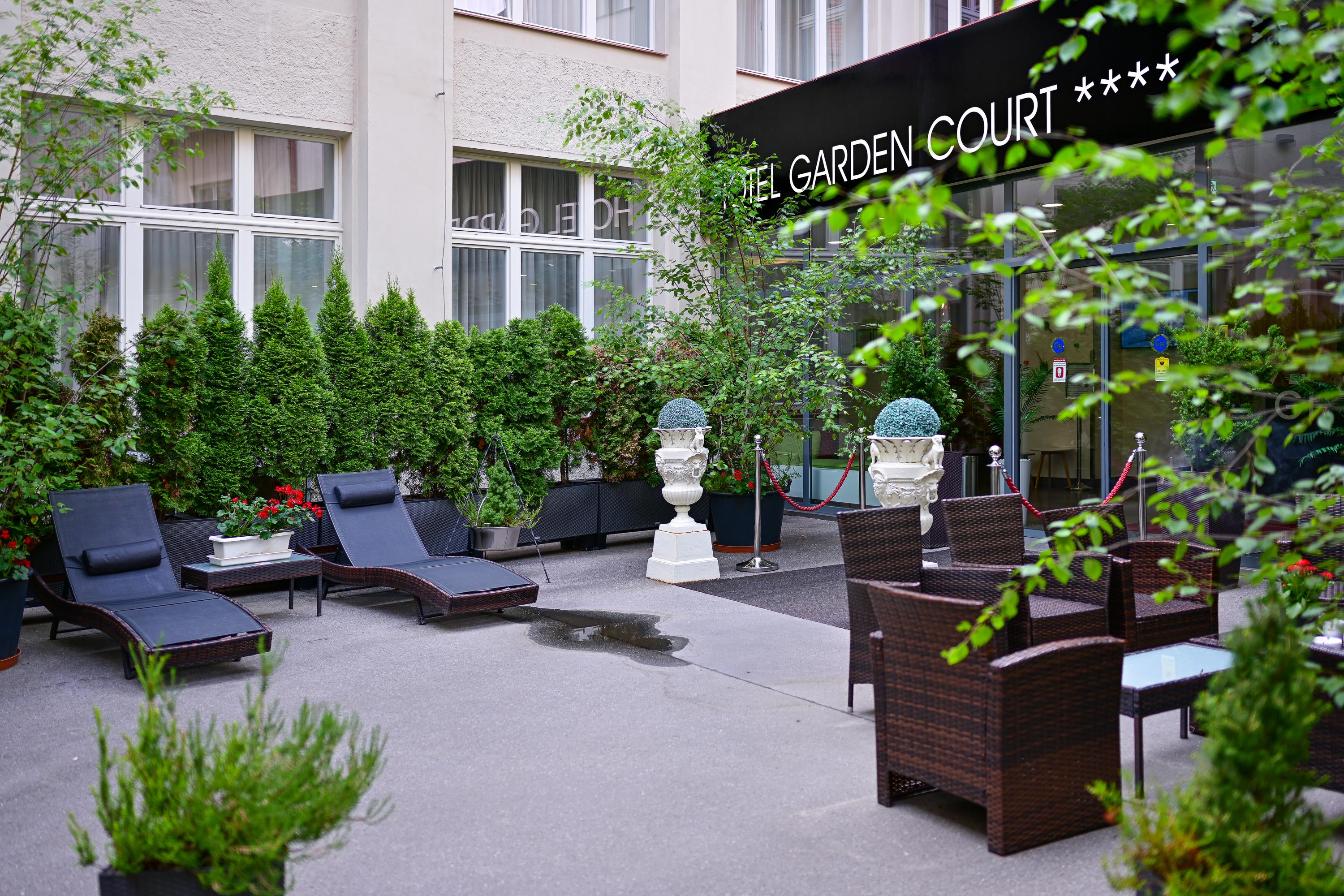 Hotel Garden Court Praga Esterno foto